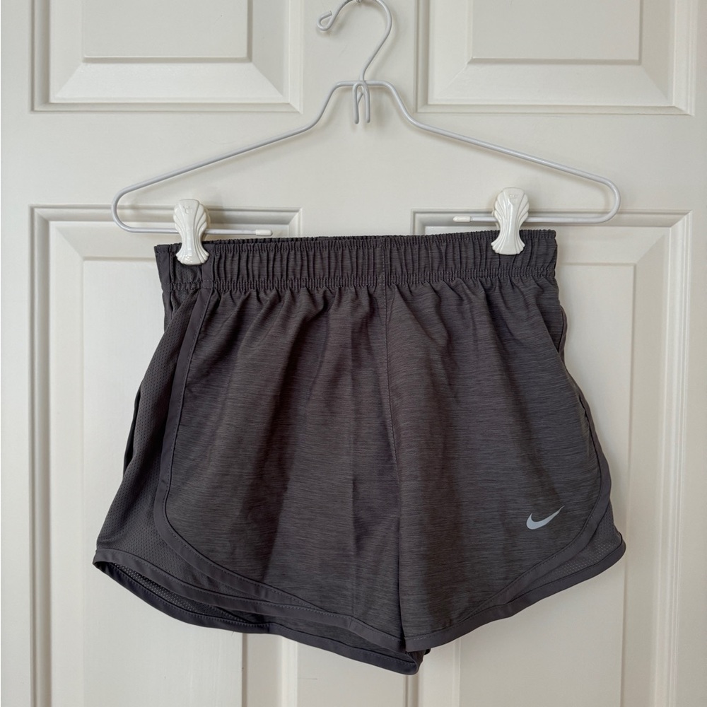 Nike Grey Dri-Fit Athletic Shorts